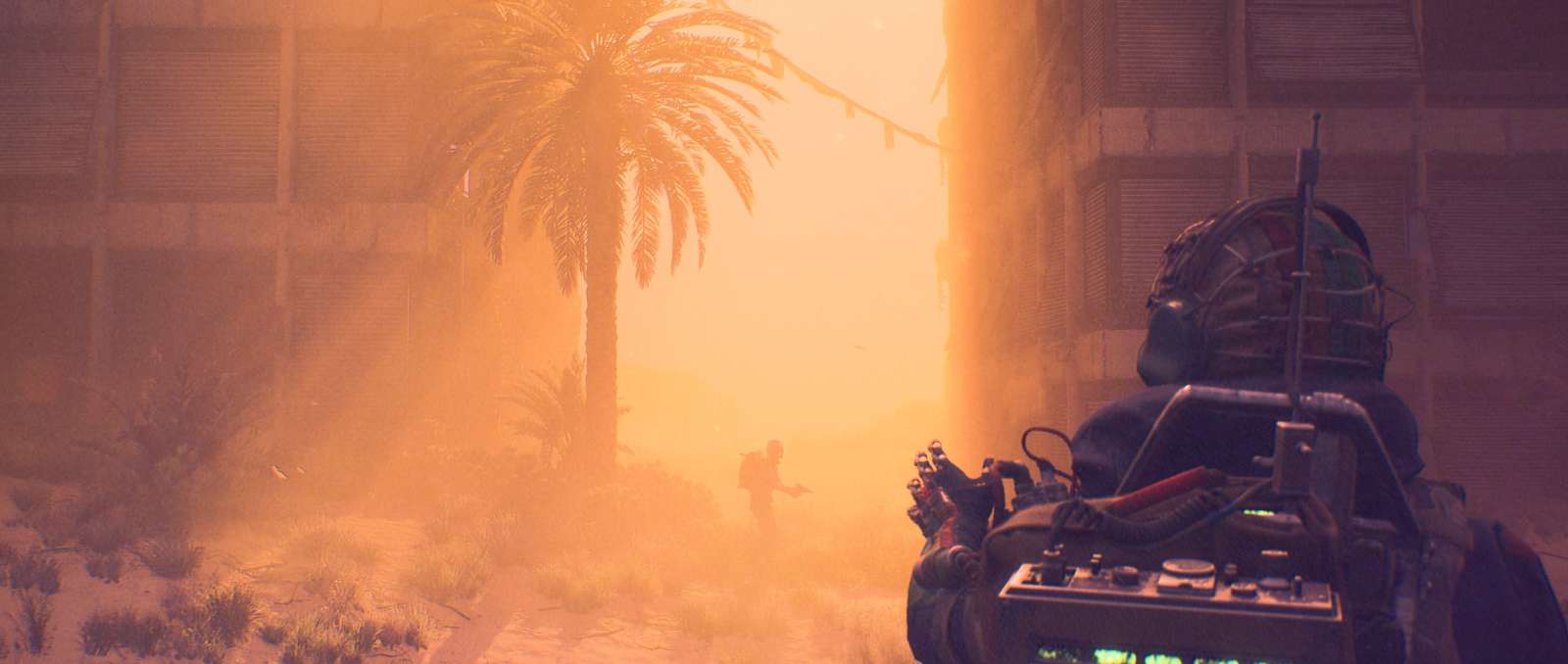 Raiders exploring the Rust Belt environment